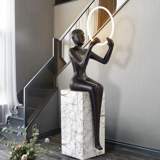 African Heritage II Floor Lamp