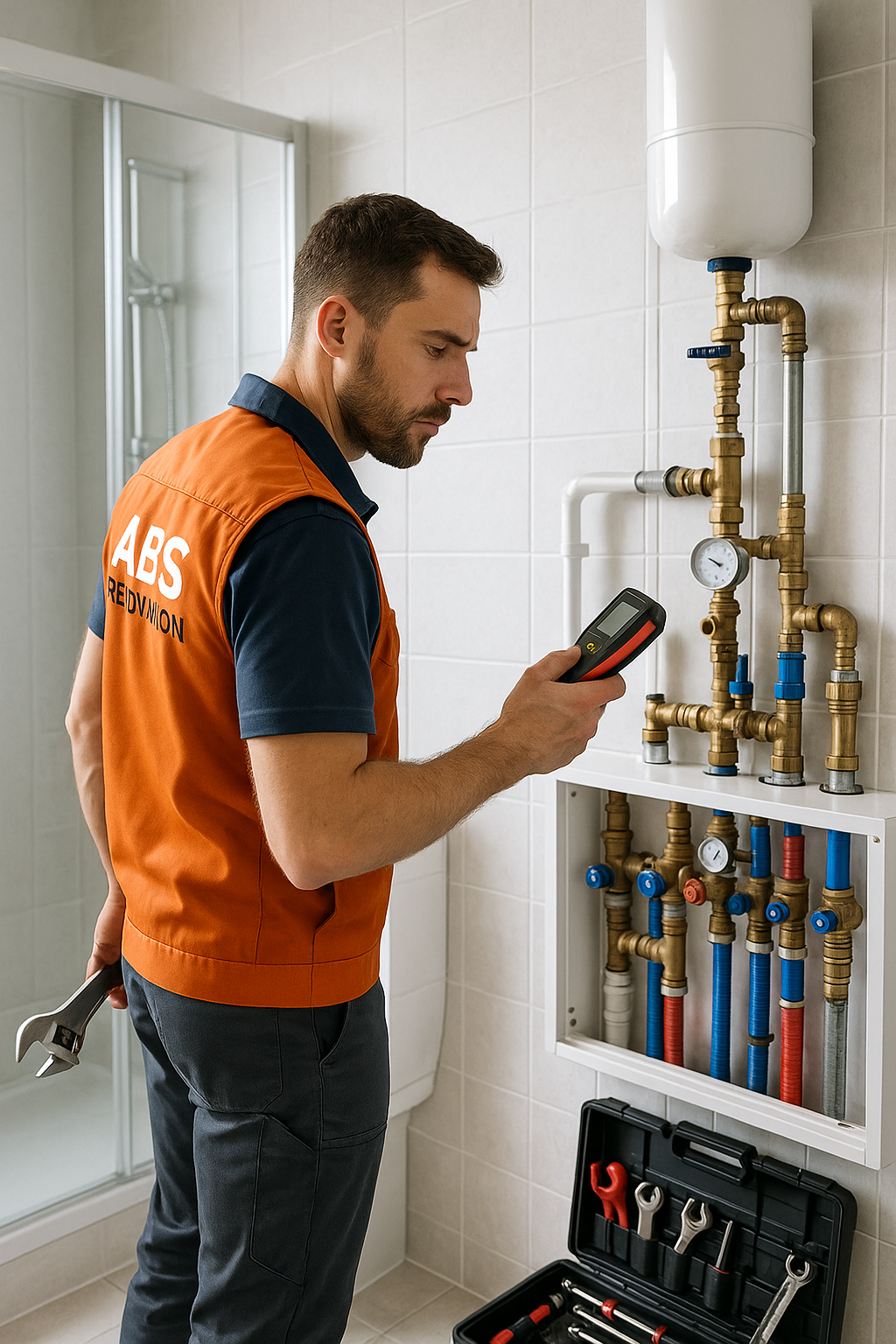Plombier ABS Rénovation en intervention à Strasbourg